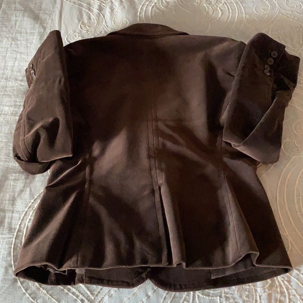 Express designed studio brown jacket - Picture 3 of 4